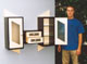Teaboard; Holzart: Ahorn/Ebenholz